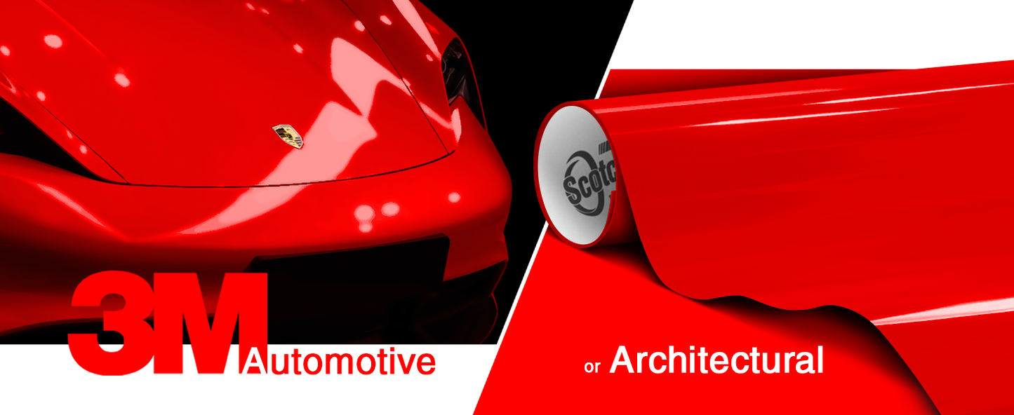 3M Wrap Hot Red G13 2080 1080 Window Trim DIY Car Home Decor