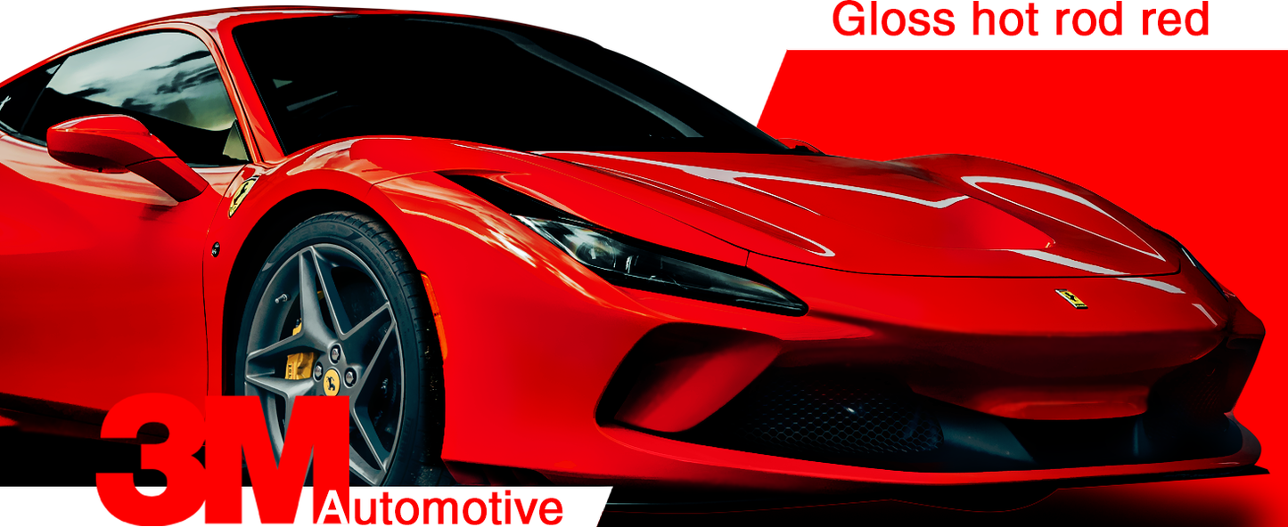 3M Wrap Hot Red G13 2080 1080 Window Trim DIY Car Home Decor