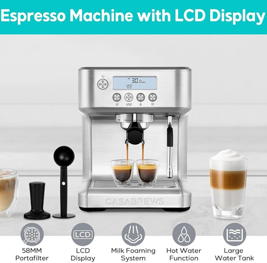 CasaBrews Espresso Machine for coffee shops