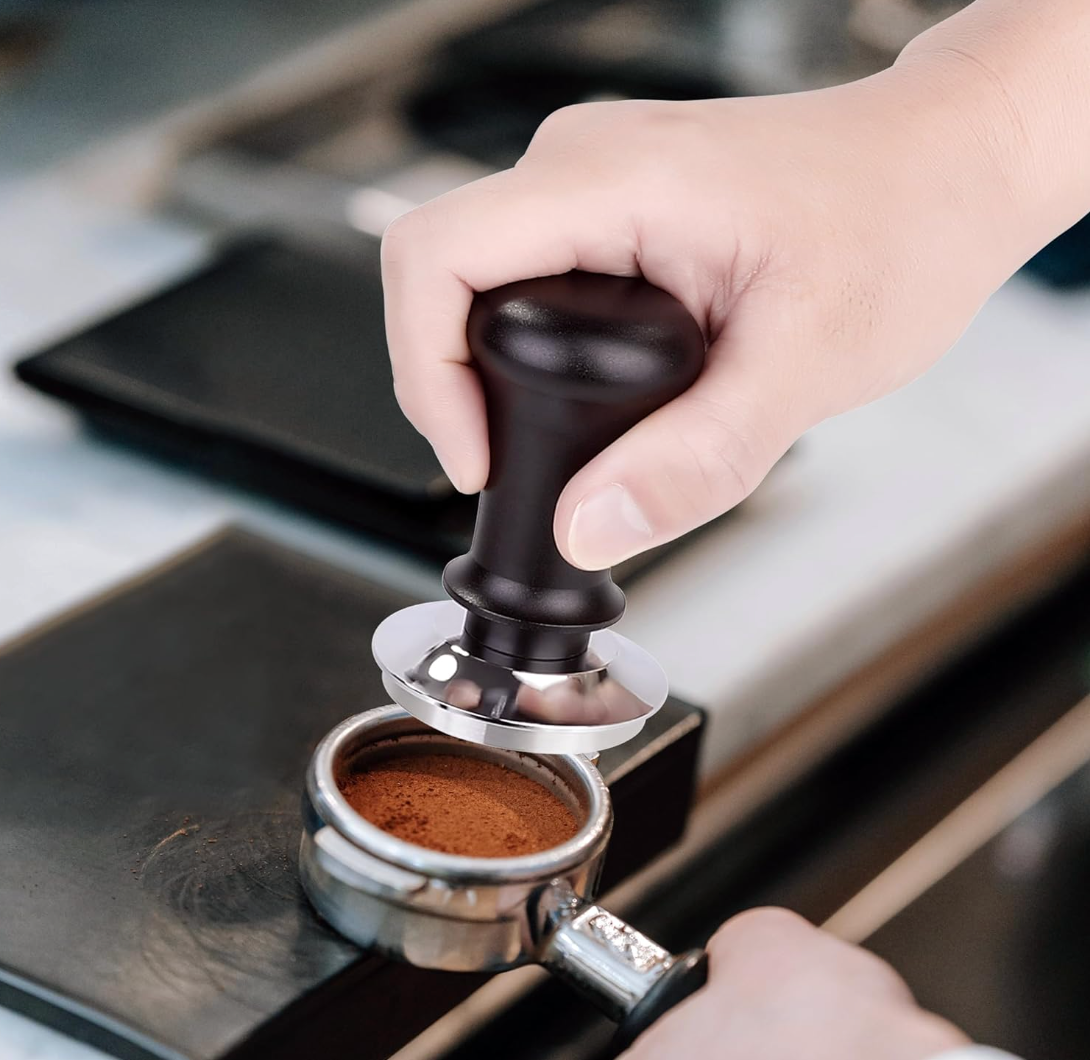Apexstone Coffee Tamper Spring Loaded 51mm, Calibrated Espresso Tamper 51mm
