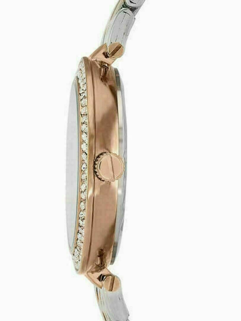 Kenneth Cole KC51130004 Mother-of-Pearl Dial Crystal Accented Ladies Watch NEW ❤ - UproMax