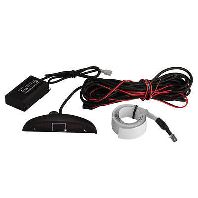 Car Mini Van Rv Parking Reverse Back Up Radar Sensor Kit Tape Buzzer LED Display - UproMax