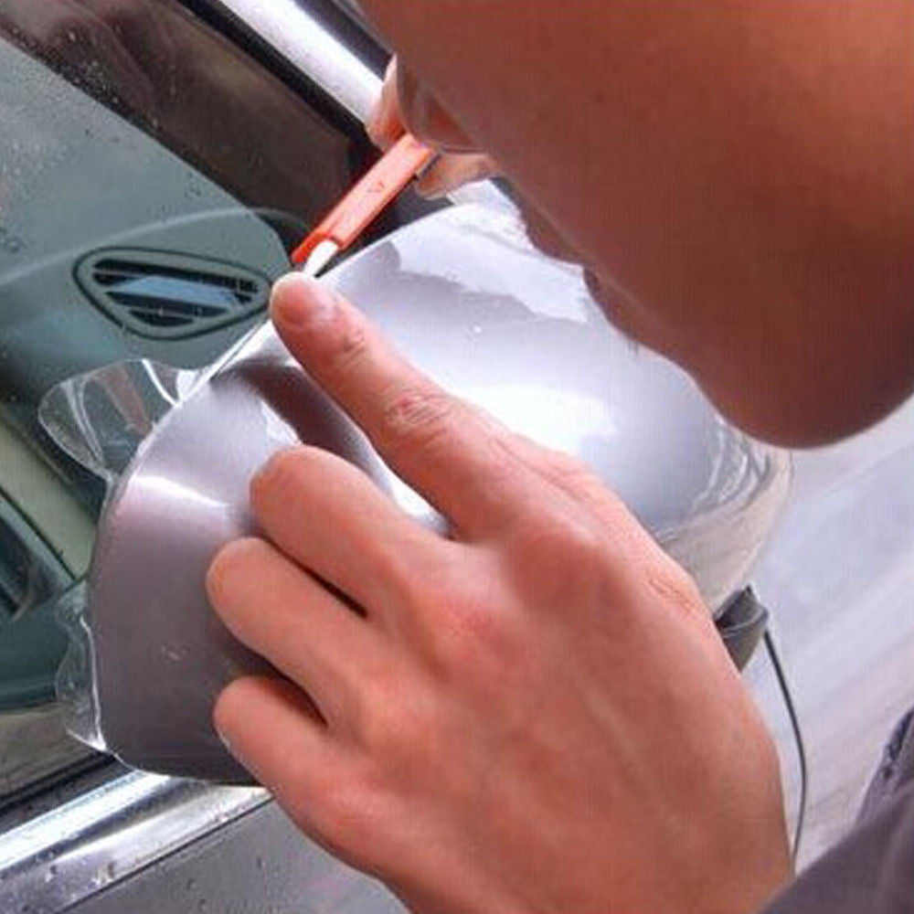 Door Clear ANTI SCRATCH 120" Rear Bumper Clear Stick-on Protect Scratch Paint - UproMax