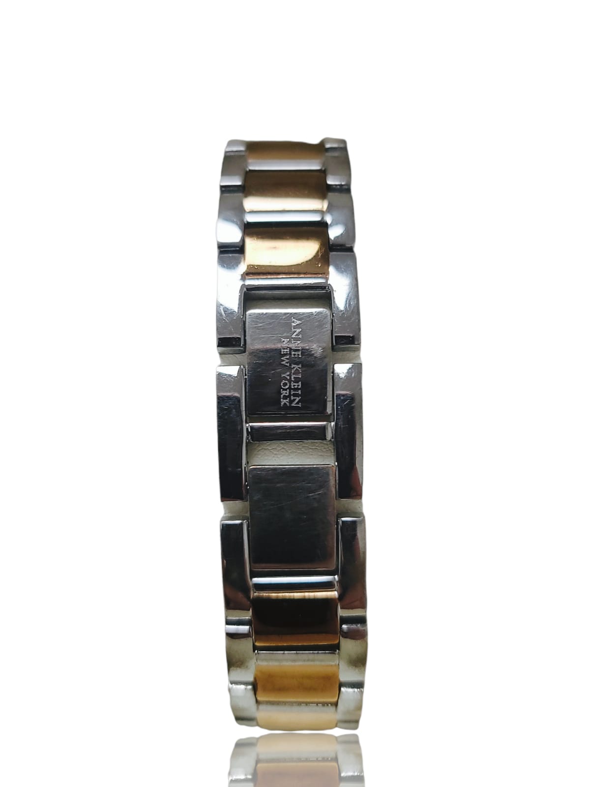 Anne Klein NY 12/2315svrt Women's 36mm Silver Rose Gold Swarovski Crystal - UproMax