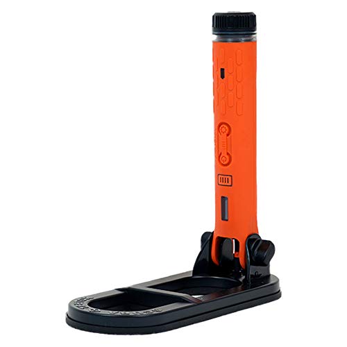 Localizador de inducción de pulso resistente al agua Quest Scuba Tector Pro con indicador LED, alarma de vibración de audio, plegable, cómodo de llevar