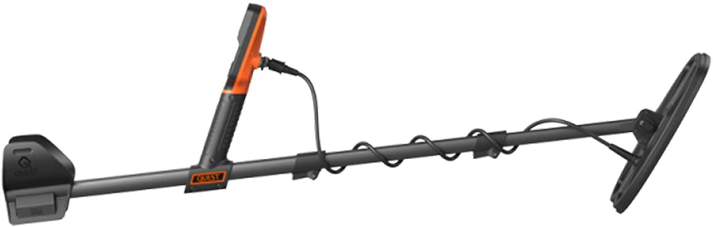 Quest Q30+ Metal Detector w/Wirefree Lite Headphones& RaptorX TurboD 9×11″ Coil - UproMax