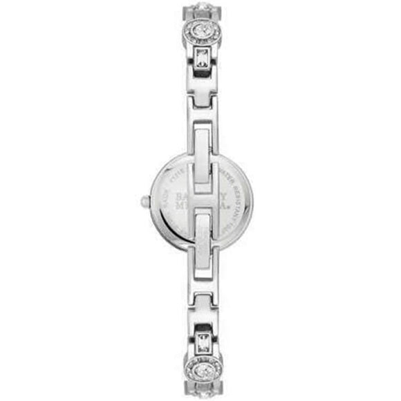 BADGLEY MISCHKA Women's BA/1379MPSV Swarovski Ladies Watch Silver Crystal Metal - UproMax