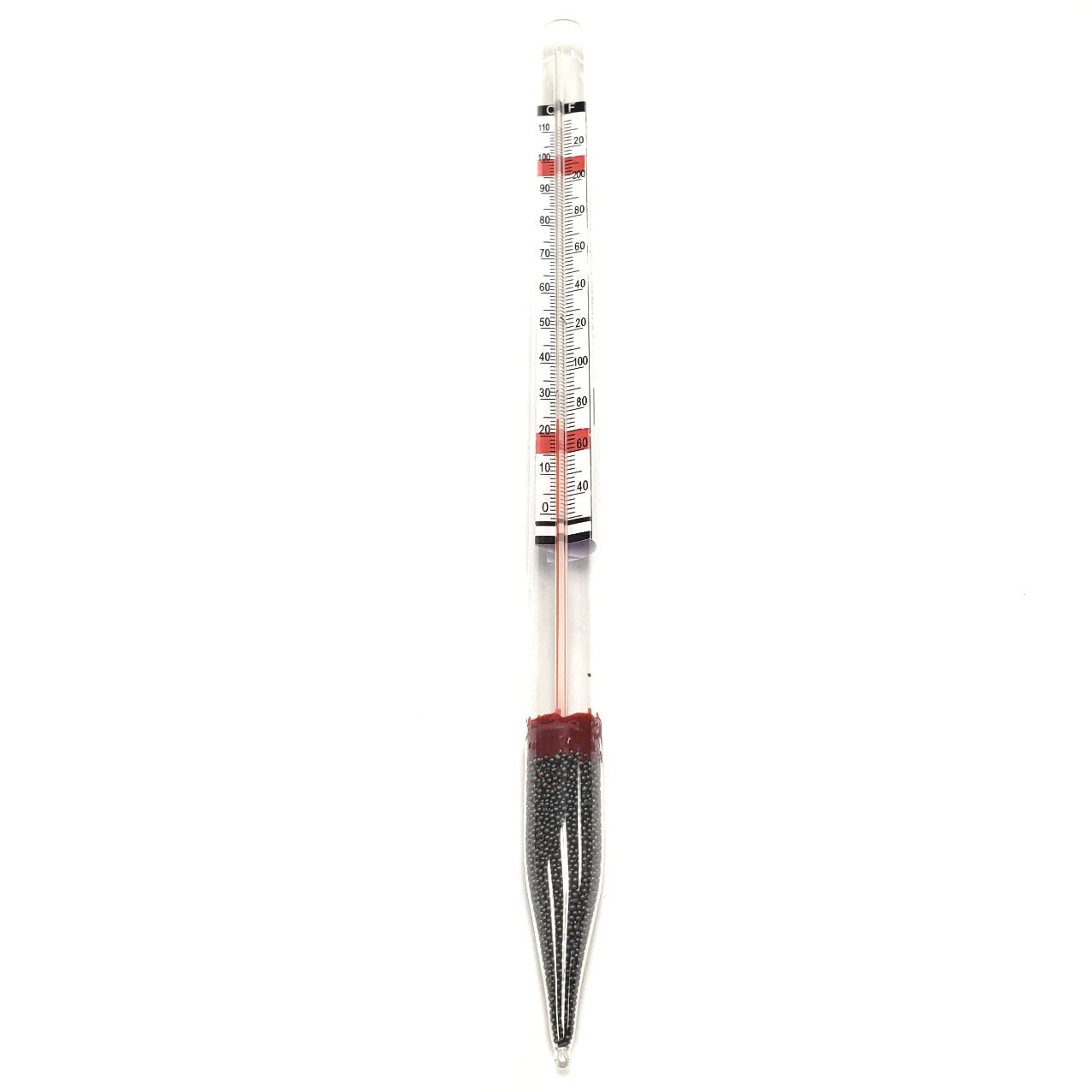 Floating thermometer true brew glass 0F-220F /-20C to105C Beer Wine Moonshine - UproMax