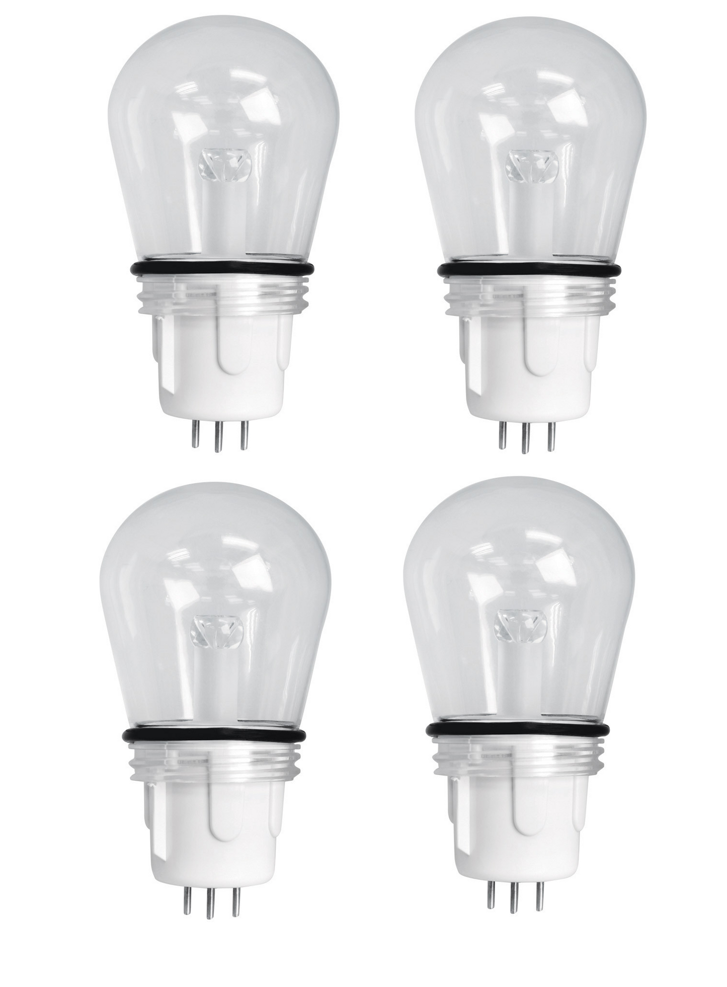 Feit Electric 48ft LED Bulb REplacement SEt of 4 Color Changing Dimmable Waterproof - UproMax
