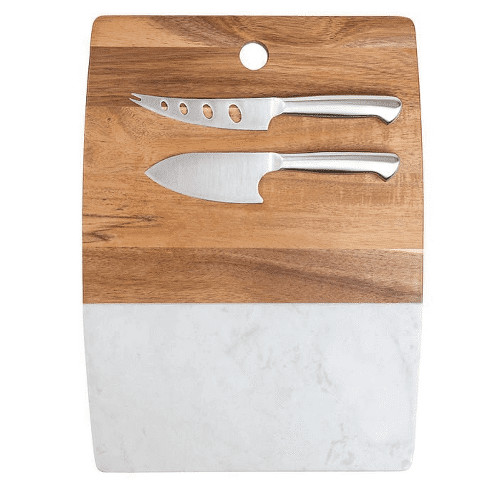 Marble 3-Piece Cheese Knife Set