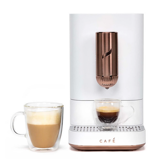 Affetto Coffee 20 Bar 2 Cup White Espresso Machine