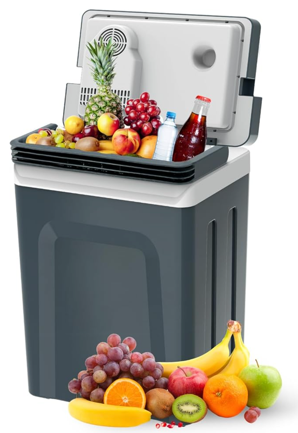 Electric Cooler and Warmer with Handle，27 Quart