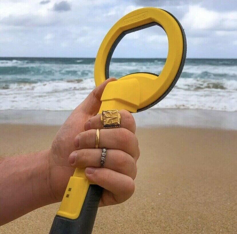 Nokta PulseDive Scuba Metal Detector & Pin Pointer 2-in-1 + CASE Yellow KIT NEW