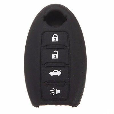 Remote Key Skin Case Shell Silicone Cover Nissan Sentra Altima Maxima 370Z Versa - UproMax