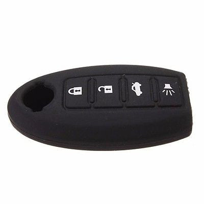 Remote Key Skin Case Shell Silicone Cover Nissan Sentra Altima Maxima 370Z Versa - UproMax