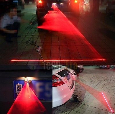 Universal Car Truck Bike Laser Fog Light Anti-Collision Taillight Warning Signal - UproMax