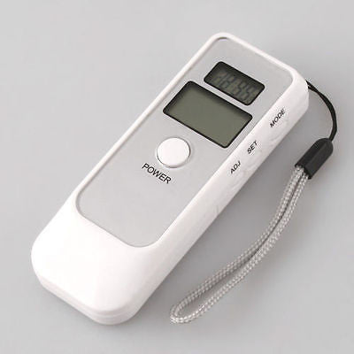 Breathalyzer, FDA Cleared Portable Alcohol Tester with Digital LCD Screen &  10x Mouthpieces, Fast Accurate Blood