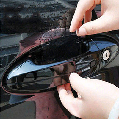 4 pcs Universal Invisible Car Door Handle Scratches Protective Protector Films - UproMax