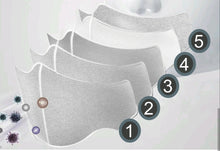 5 pcs KN95 Respirator Filter Mask / FFP2 NR - UproMax