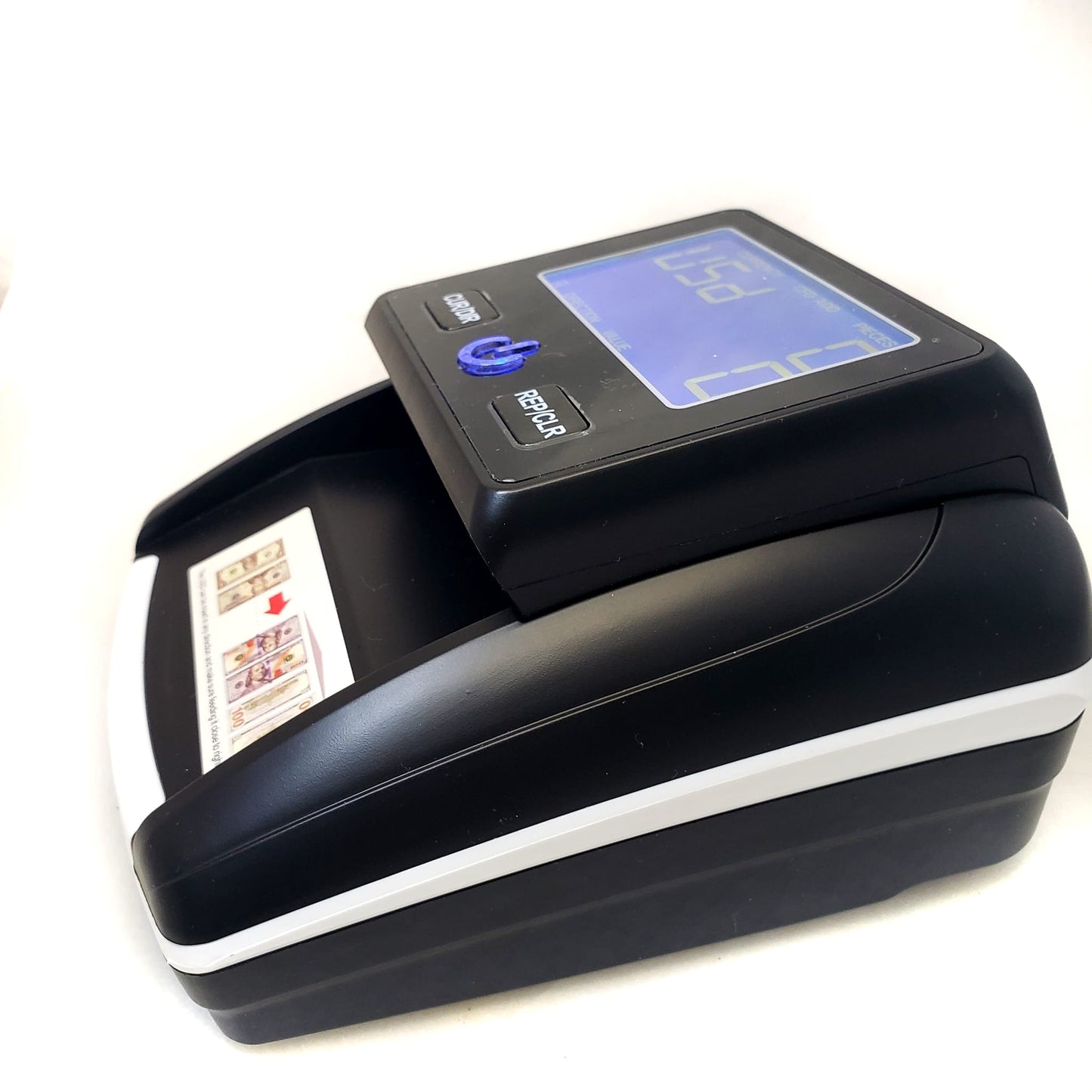 Portable Fake Counterfeit Bill Detector & Counter IR MG UV Dollar Euros USD EUR - UproMax