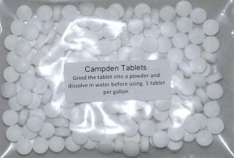 20 CAMPDEN SMS 56.7g Active Soduim METABISULPHITE BEER WINE MAKING TABS - UproMax