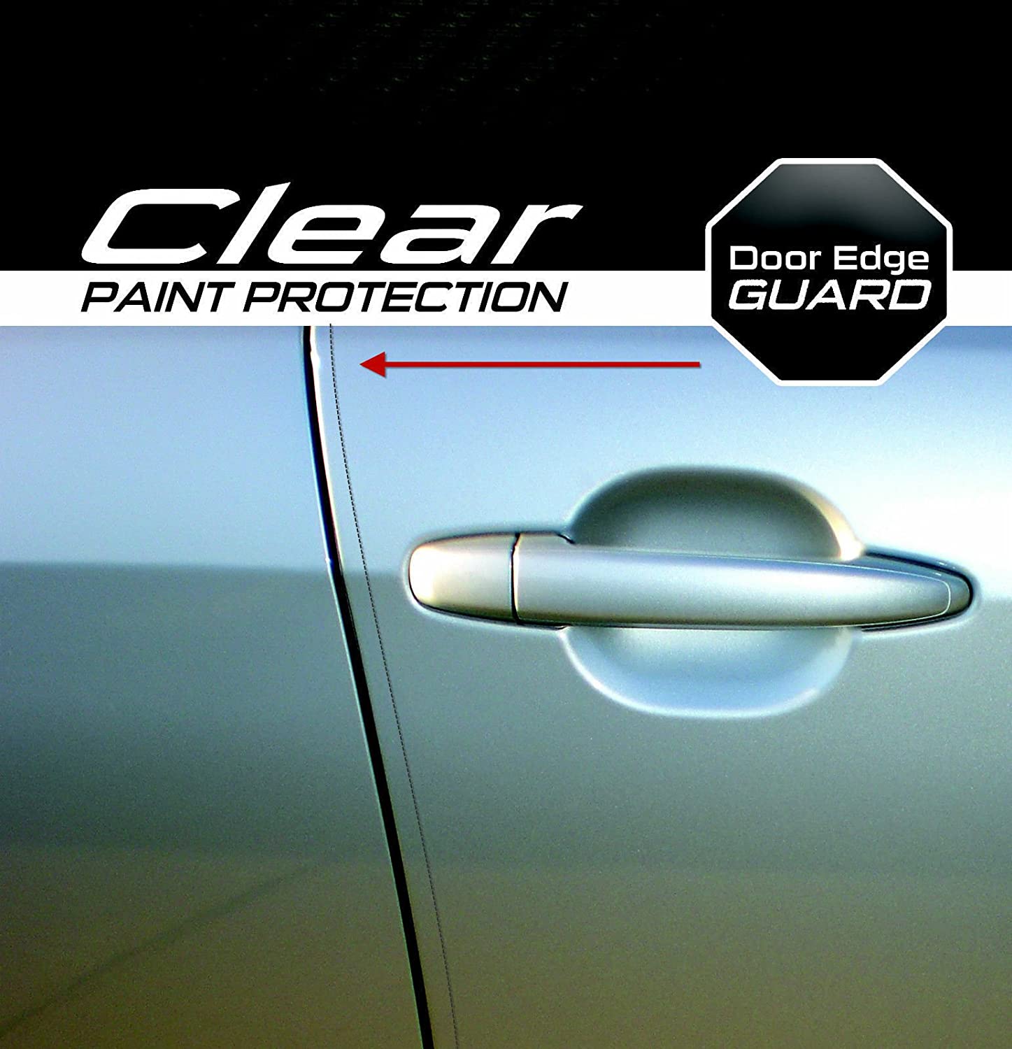4x Invisible Clear Car Door Handle Protector Film Scratch Guard