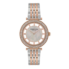 Kenneth Cole KC51130004 Mother-of-Pearl Dial Crystal Accented Ladies Watch NEW ❤ - UproMax