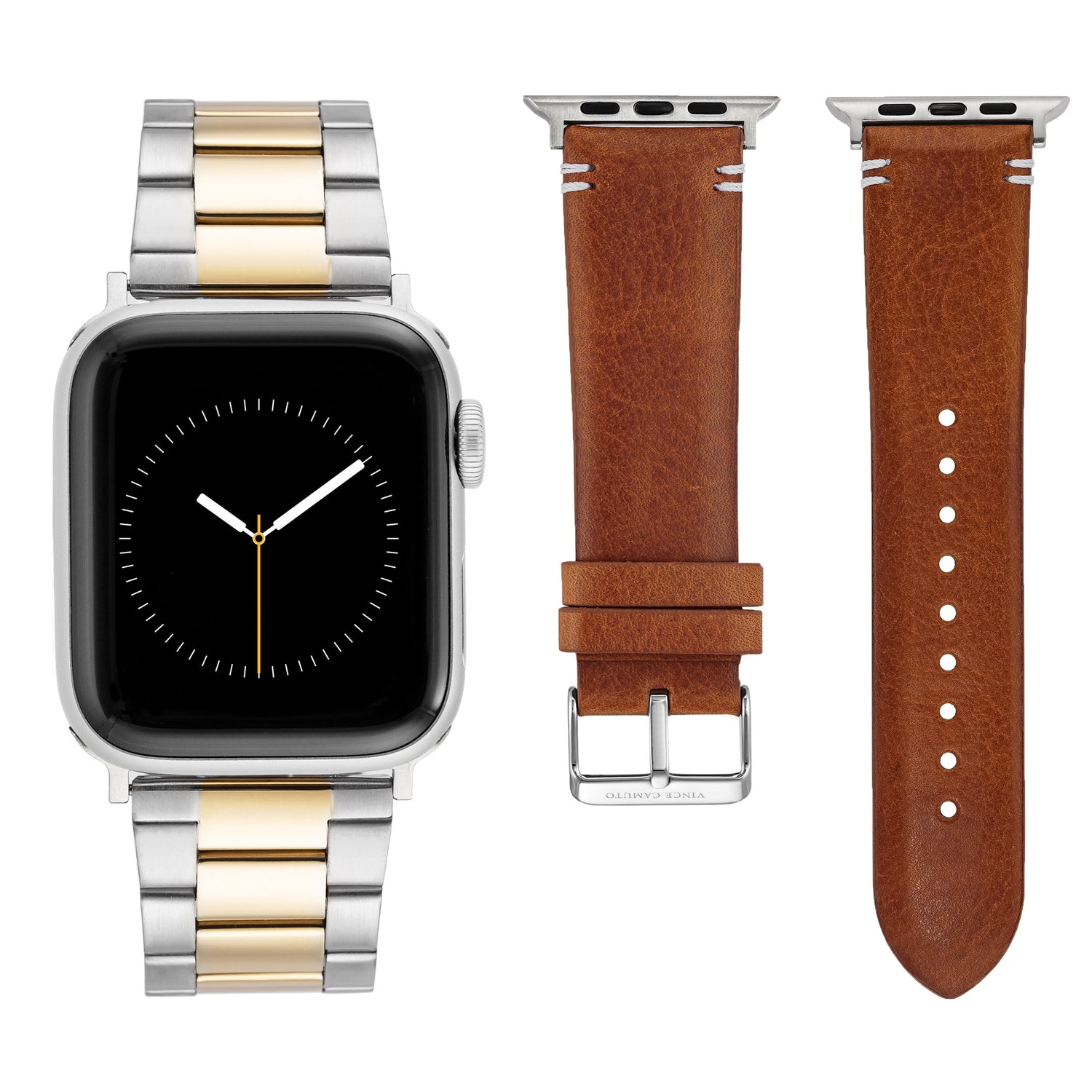 Vince Camuto Cobble Hill Collection Men's Apple Watch Band Set - UproMax
