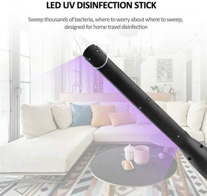 Upromax Fluorescent Tubes- Portable Fluorescent Tubes for Household Travel Office Hotel Car-Handheld Light (Black) (Black) - UproMax