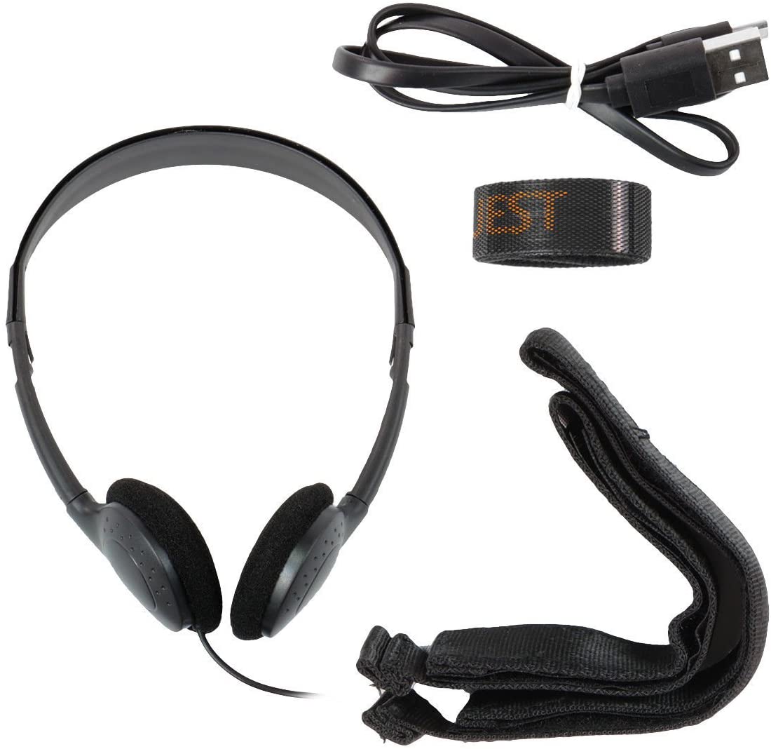 Quest Q40 Metal Detector with 11x9 TurboD Waterproof Search Coil - UproMax