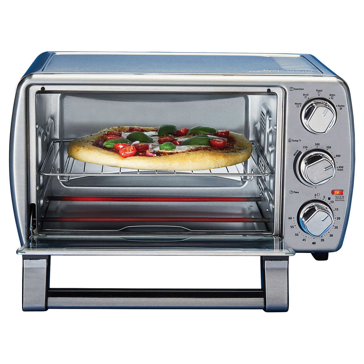 6 slice Oster Countertop Oven XL with Convection, Stainless Steel - UproMax