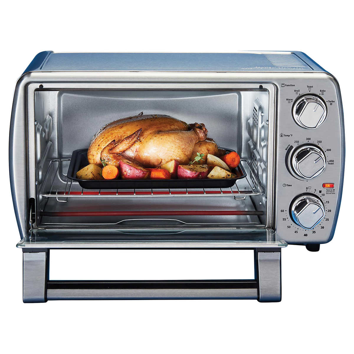 6 slice Oster Countertop Oven XL with Convection, Stainless Steel - UproMax