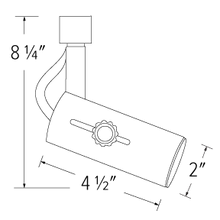 120V Line Voltage Universal Track Fixture ET642BZ - UproMax