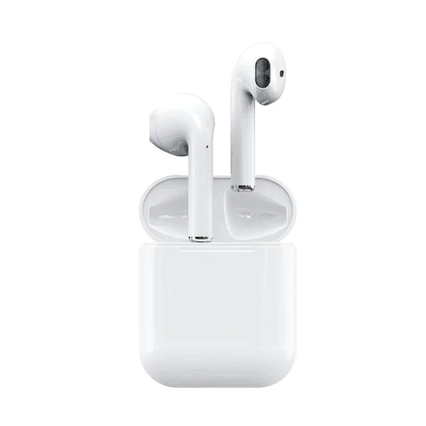 Wireless Bluetooth 5.0 True Wireless Stereo TWS Earbuds with Charger Case for for iPhone Android, 30H Cyclic Playtime  Headphones Smartouch Earphones Super Bass Sound  i7s i9s i11 i12  White - UproMax