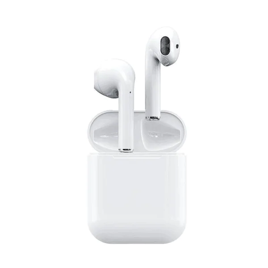 Wireless Bluetooth 5.0 True Wireless Stereo TWS Earbuds with Charger Case for for iPhone Android, 30H Cyclic Playtime  Headphones Smartouch Earphones Super Bass Sound  i7s i9s i11 i12  White - UproMax