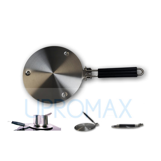 INDUCTION 11"  COOKTOP EMBOSSED CONVERTER INTERFACE DISC 11"  SILICON HANDLE DIFFUSER PLATE FOLDABLE - UproMax