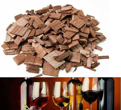 Oak Chips For Homebrew Wine Beer Spirit 8oz French Medium Toast Free Delivery ❤
