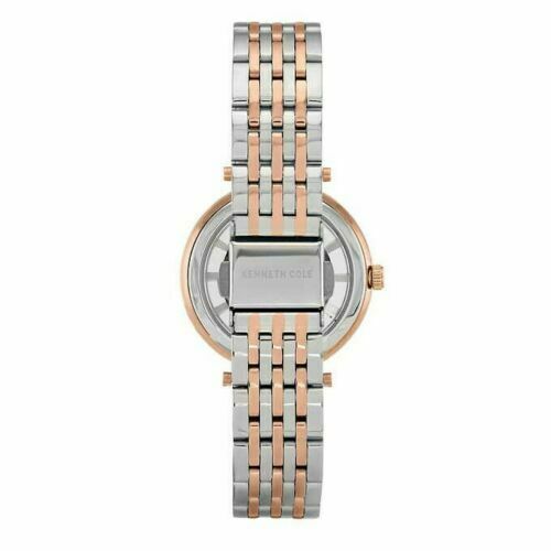 Kenneth Cole KC51130004 Mother-of-Pearl Dial Crystal Accented Ladies Watch NEW ❤ - UproMax